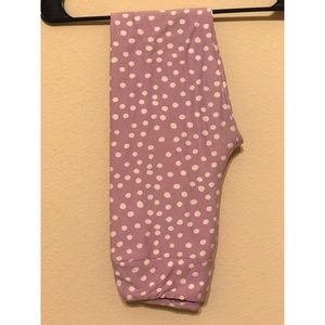 OS LuLaRoe leggings polka dots